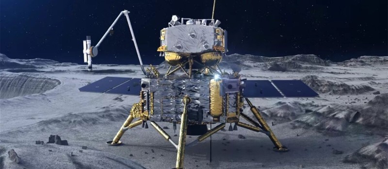 Китай запустил миссию по возвращению первых образцов с обратной стороны Луны