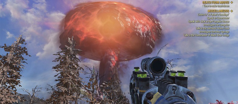 Игроки Fallout 76 протестуют против закрытия студий Xbox, направляя ядерные бомбы на лагерь Фила Спенсера