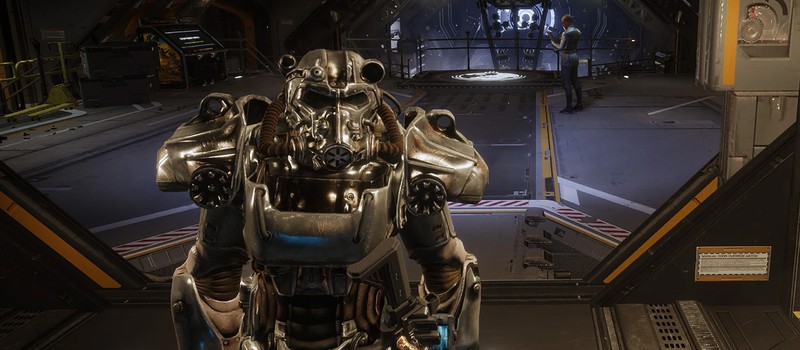 Новый мод Helldivers 2 добавляет силовую броню T-60 из Fallout в арсенал Супер-Земли