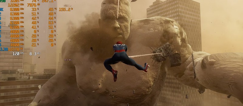 Marvel’s Spider-Man 2 запустили на ПК в 120fps и 4K