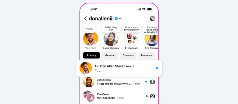 Instagram начал тестировать ИИ-бота для общения создателей контента с подписчиками