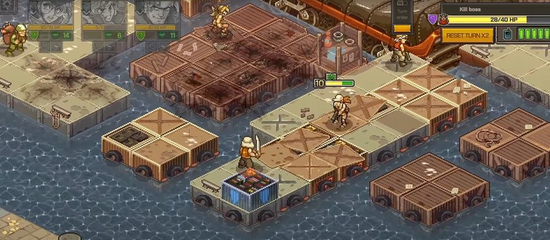 Вышел новый трейлер Metal Slug Tactics