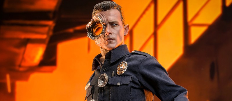 Hot Toys представила шикарную фигурку T-1000 из "Терминатор 2: Судный день"