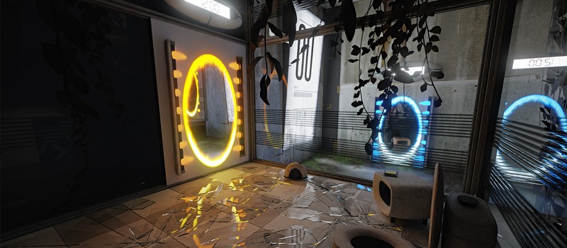 Теперь в Portal 2 можно играть с RTX Remix и трассировкой лучей