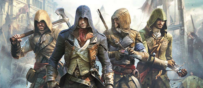 Assassin's Creed Unity - вид на магазинной полке
