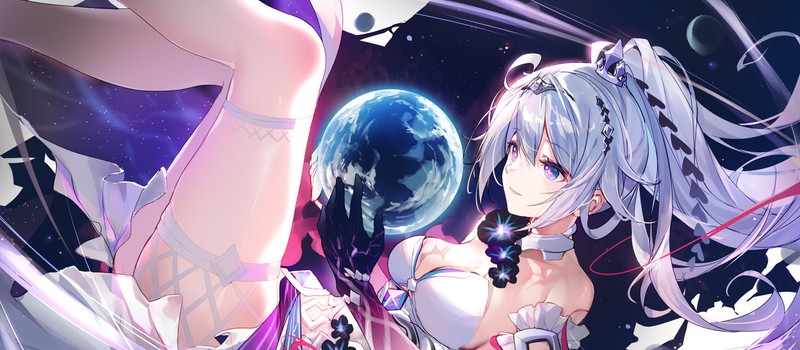 Шоу барабанов и аниме девочки в новогоднем ролике Honkai Impact 3rd