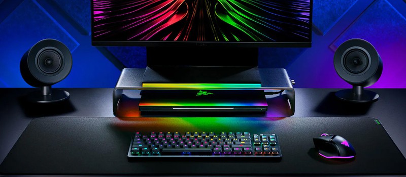 Razer создала подставку для монитора с RGB-подсветкой