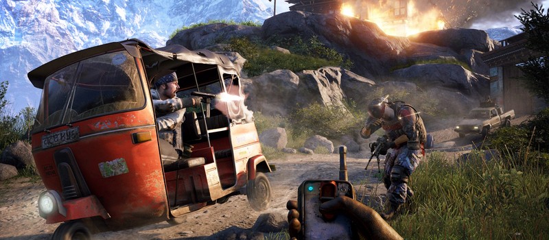 Far Cry 4 на PS4. Просадки до 16 FPS.
