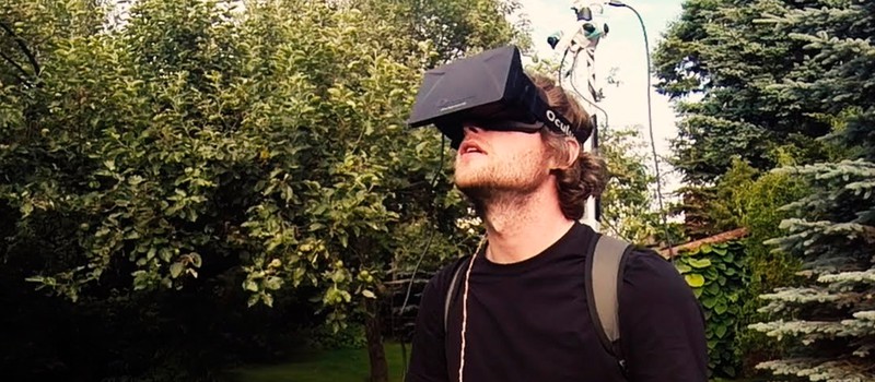 Вид от третьего лица в реальности при помощи Oculus Rift