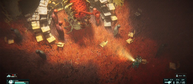 Стильный кооперативный изометрический шутер Hell Express получил первый геймплейный трейлер