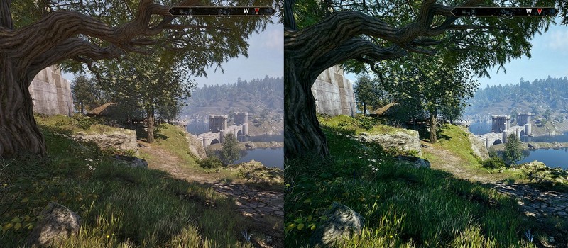 Этот мод возвращает в ремастер Oblivion цветовую гамму из оригинала