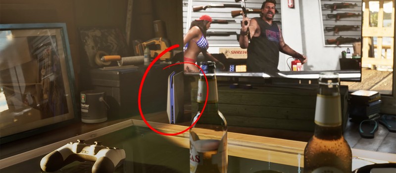 "Тизер PS6 вышел раньше GTA 6" – во втором трейлере GTA 6 заметили загадочную консоль, похожую на PlayStation