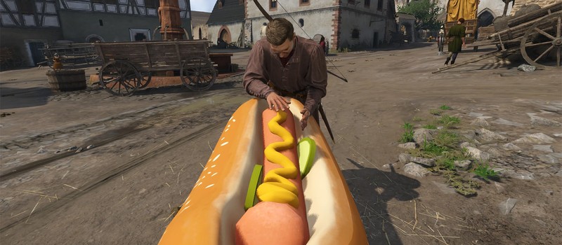 Игроки Kingdom Come: Deliverance 2 заменяют Барбоса на осла, нян-кота и даже гигантский хот-дог