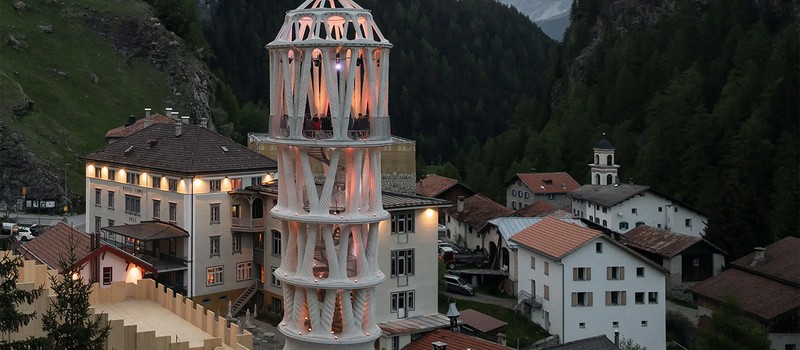 Швейцарские инженеры построили самое высокое здание, напечатанное на 3D-принтере – его высота 30 метров