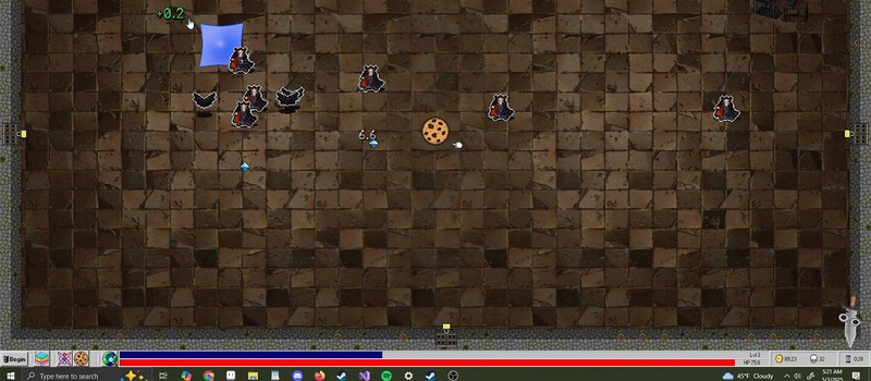 Desktop Survivors 98 превращает рабочий стол Windows 98 в экшен-рогалик с управлением мышью