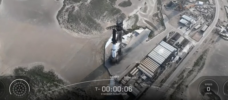 SpaceX потеряла контроль над Starship после достижения космоса