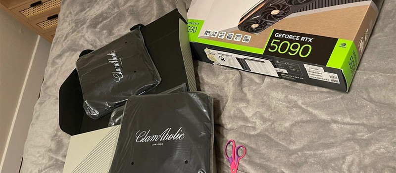 Покупатель обнаружил рюкзаки вместо видеокарты RTX 5090 в запечатанной коробке