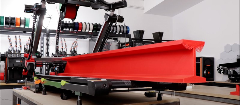 Энтузиасты превратили беговую дорожку в гигантский 3D-принтер с бесконечной рабочей поверхностью