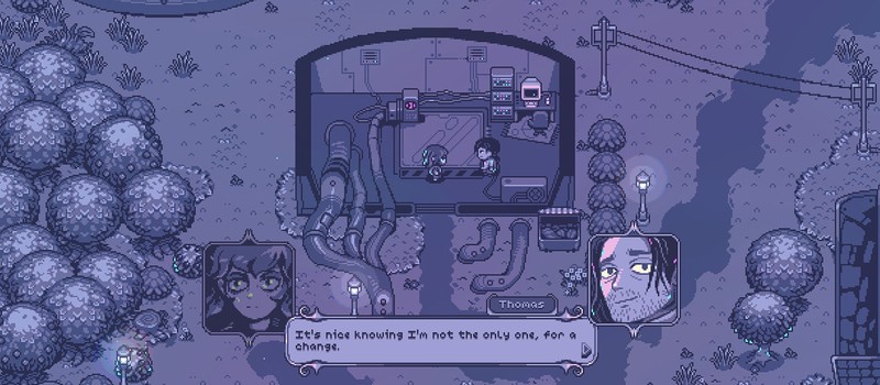 Neverway сочетает мрачную пиксельную эстетику с симулятором жизни и хоррором