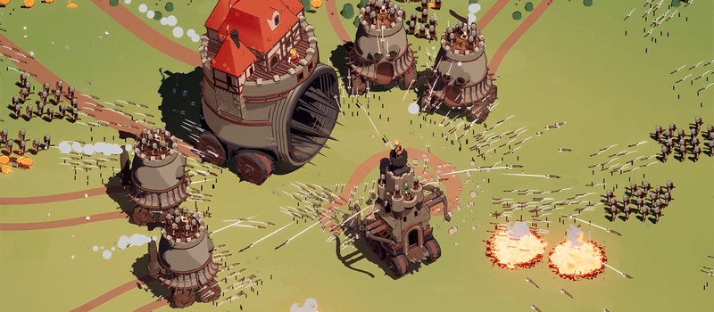 Randwerk анонсировала Wanderburg – рогалик про замок-людоед на колесах в стиле Ходячего замка Хаула