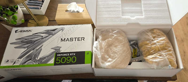 Пользователь Amazon получил рис и макароны вместо RTX 5090 за 3000 евро