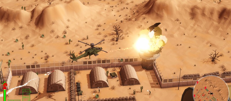 Вышло демо Cleared Hot – ностальгического вертолетного шутера с реалистичной физикой