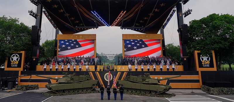 Парад в честь 250-летия армии США на день рождения Трампа вызвал шутки и глумление