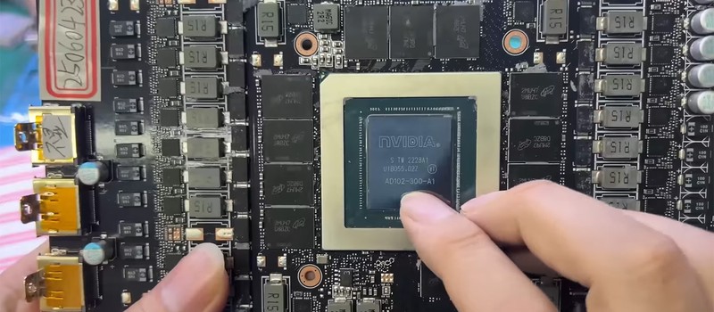Китайский техник разоблачил поддельные RTX 4090 с чипами RTX 30