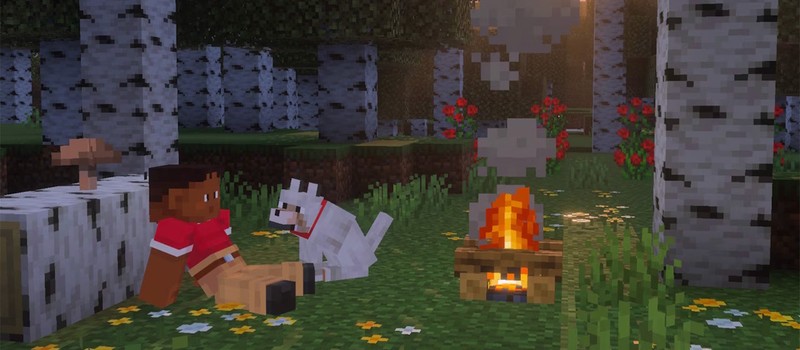 В Minecraft добавили фоторежим с дополнением Vibrant Memories