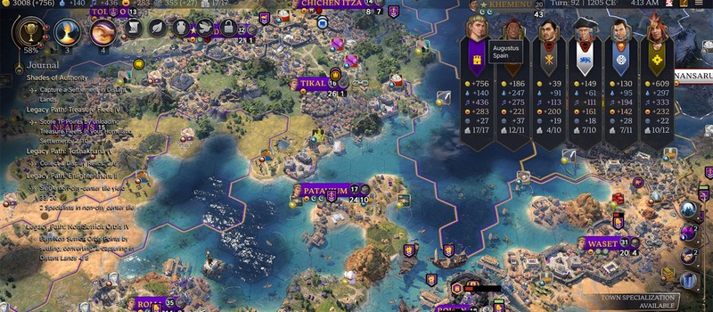 Civilization 7 получила масштабное обновление с переработкой Эпох и новым режимом песочницы