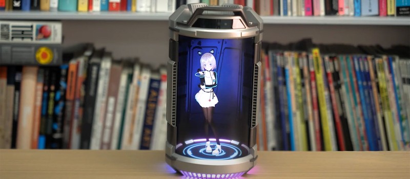 Голографическая капсула с аниме-ИИ собрала финансирование на Kickstarter за считанные минуты