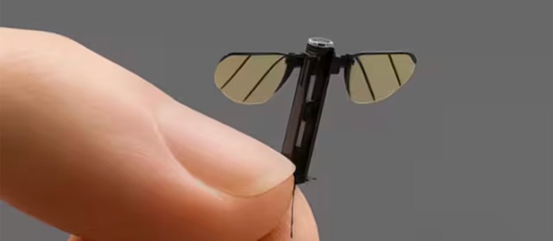 Китай представил невидимый дрон размером с комара для скрытой разведки