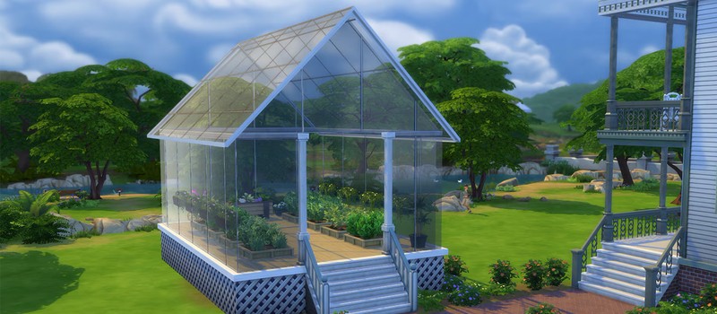 The Sims 4 получила стеклянные стены и растения на крышах перед выходом нового дополнения