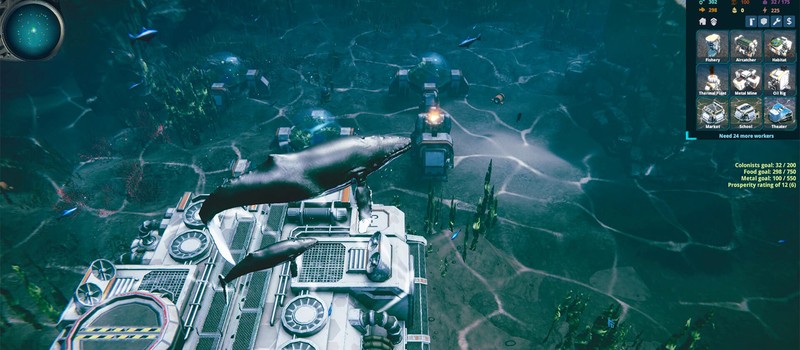 Новый градостроитель в духе Caesar 3 переносит игроков под воду