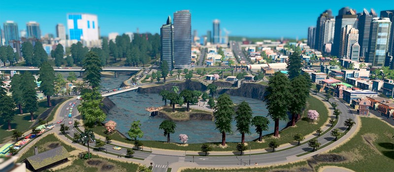 Игрок Cities Skylines превратил кратер от астероида в прибыльный мемориальный парк после гибели 3 000 жителей