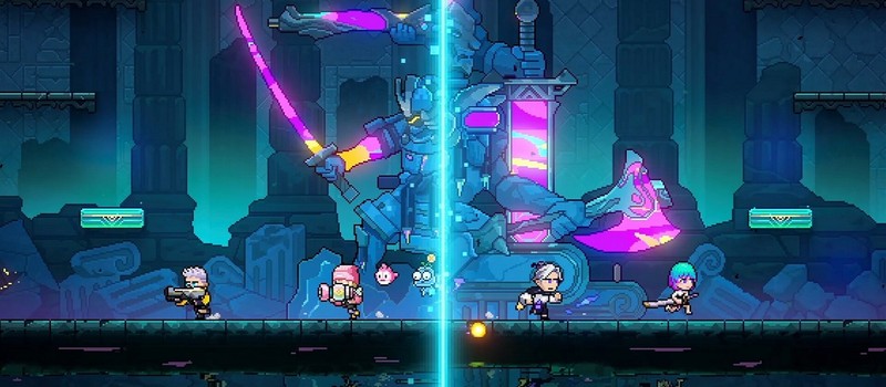 Новое видео кибермифического рогалика Neon Abyss 2 посвятили кооперативному прохождению