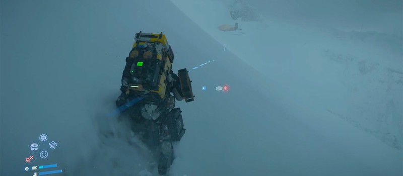 Игрок Death Stranding 2 отказался от всех инструментов ради мучительного путешествия по снежной горе – ему нравится такой вайб