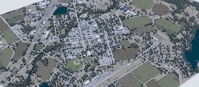 Игрок Cities Skylines создал ультра-реалистичный городок, который можно спутать с видом Google Earth