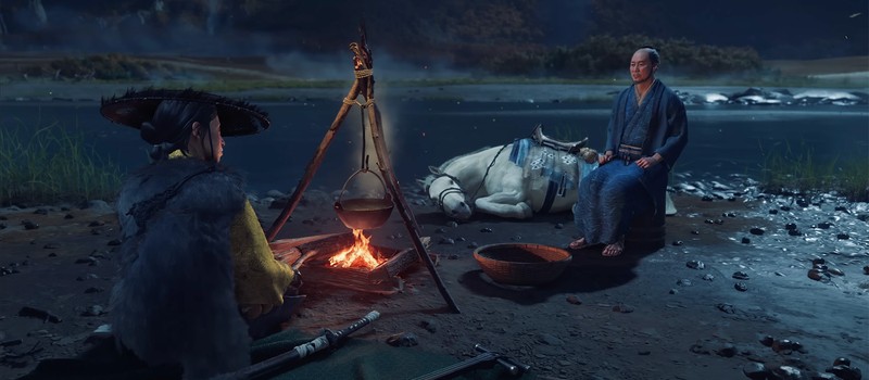 Ghost of Yōtei избавляет игроков от бремени открытого мира с помощью лагерей и важных персонажей в качестве "волчьей стаи"