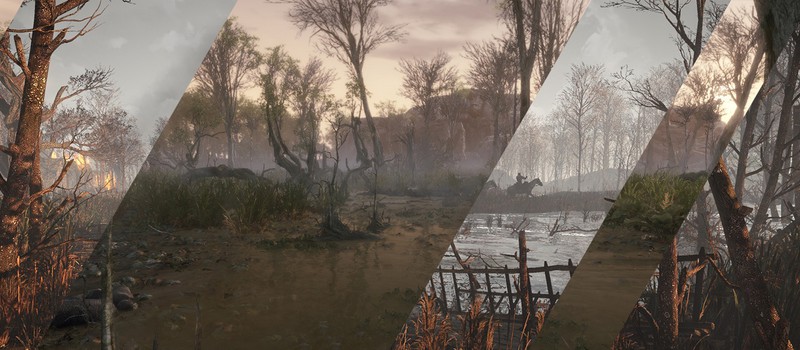 Сцена Witcher 3 воссоздана на CryEngine