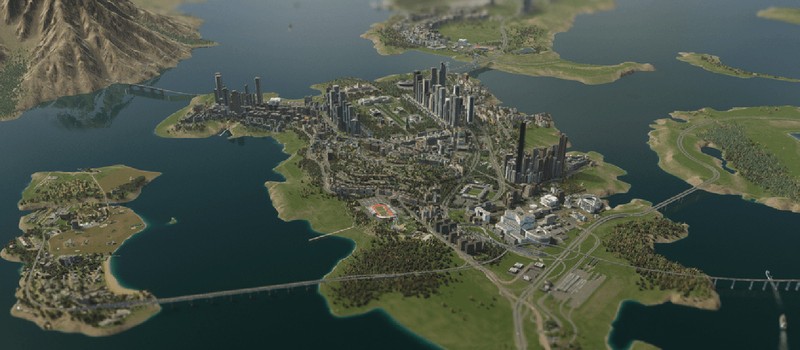 Игрок Cities Skylines  провел 5 дней без сна и на одном кофе, создавая идеальный город-архипелаг с собственным лором