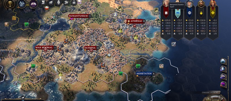 Игрок Civilization 7 в очередной раз поднял вопрос о проблемном ИИ, который строит города где попало