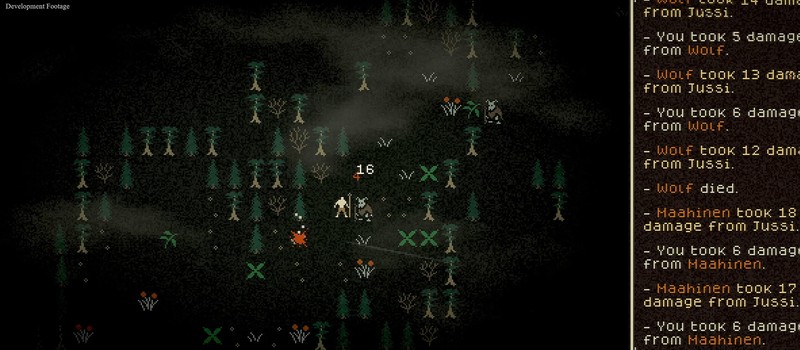 Tuoni – это очаровательный мрачный рогалик с финским фольклором, замерзшими троллями и атмосферной тайловой графикой