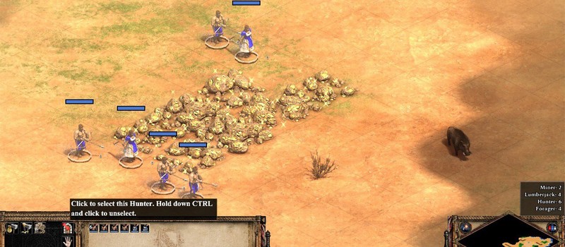 Спустя 26 лет разработчики Age of Empires 2 исправили самую опасную механику ранней игры с охотой на кабанов