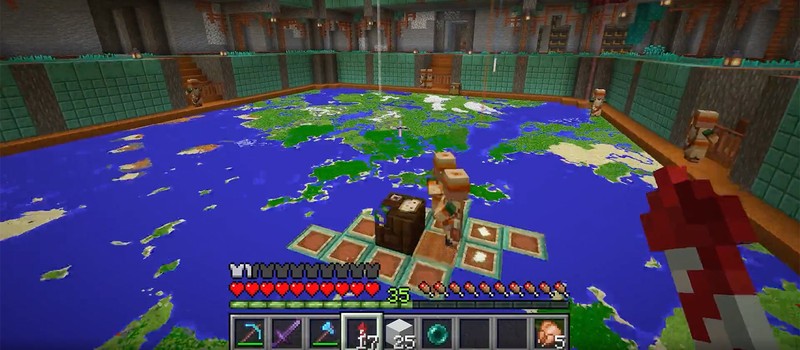 Игрок Minecraft создал невероятно крутую систему быстрого перемещения с помощью красного камня