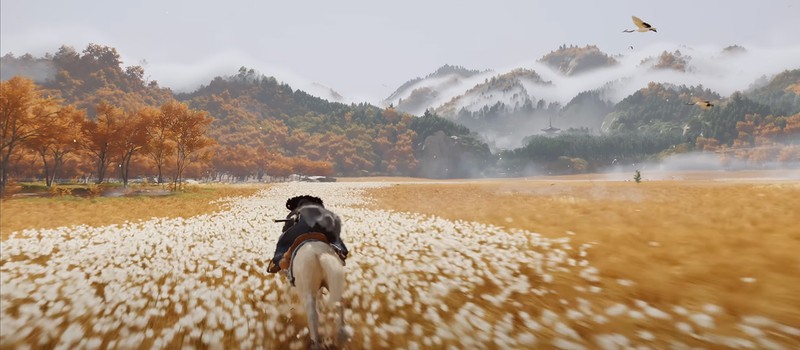 В Ghost of Yōtei появятся "цветочные потоки" для более быстрого исследования мира