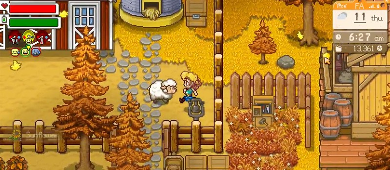 Фермерский симулятор от бывшего разработчика Stardew Valley будет включать животных, производящих несколько типов продукции