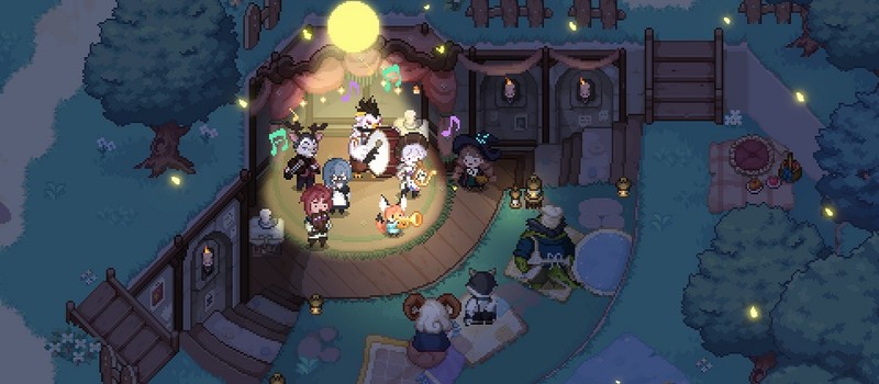 Игра о приключениях пиксельной ведьмочки Little Witch in the Woods покинет ранний доступ в сентябре