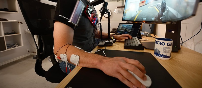 Геймер создал нейромышечную систему прицеливания для Counter-Strike 2 и утверждает, что это не читы