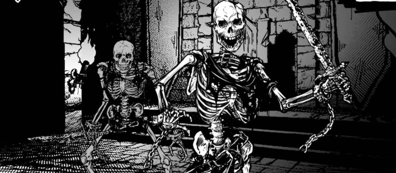 Очень крутой черно-белый арт-стиль в первом трейлере олдскульной RPG The Secret of Weepstone